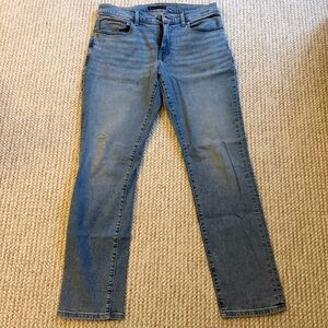 Tommy Hilfiger Jeans Medium Wash Blue Denim Straight Fit Jeans Mens 32x32